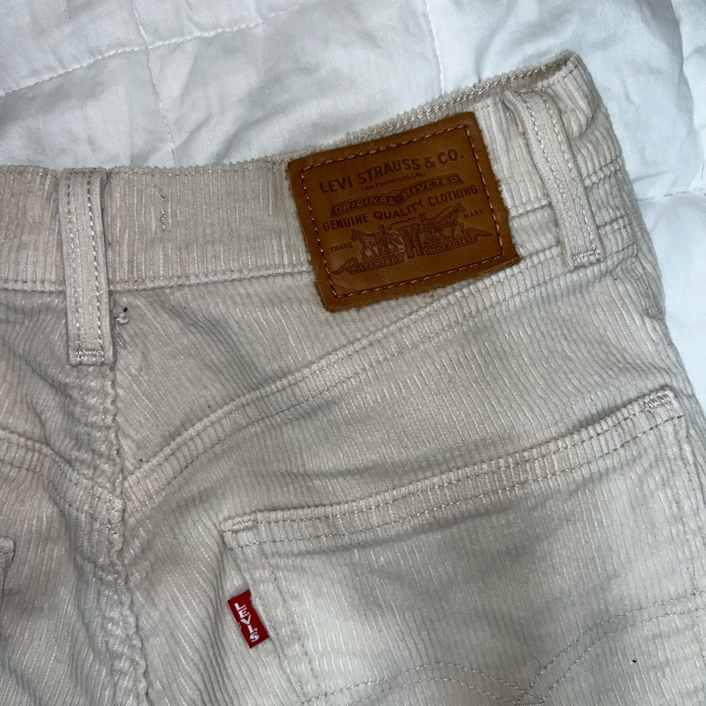 70'S HIGH RISE FLARE CORDUROY WOMEN'S JEANS - Picture 4 of 7